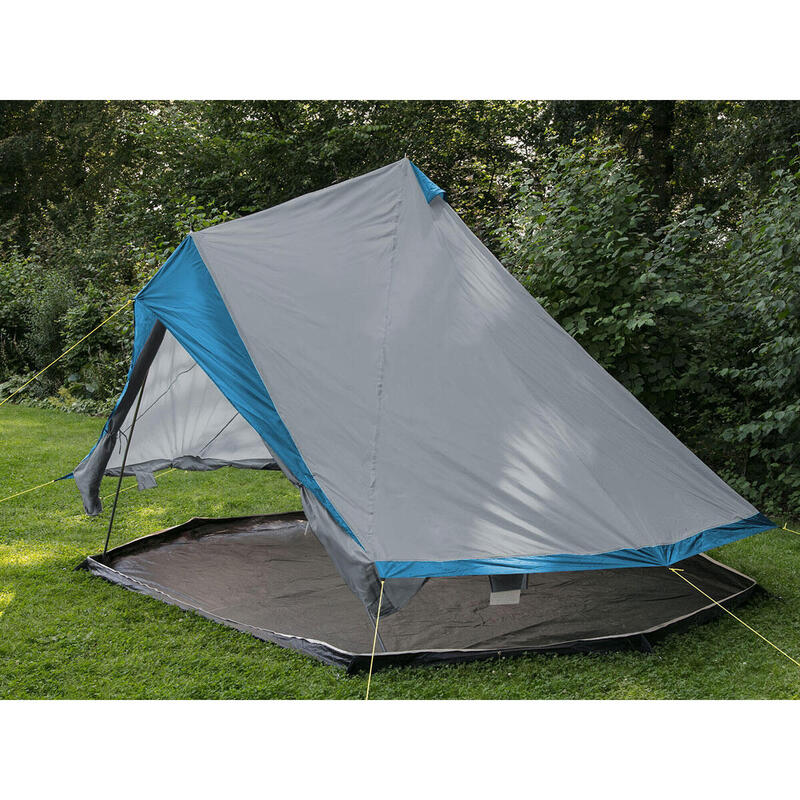 Tente camping - Tipi Comanche 400 - 8 personnes - Tapis de sol amovible - Ø400cm