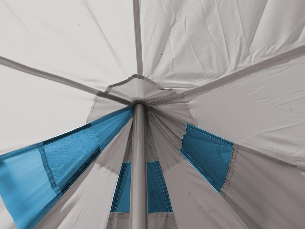 Campingzelt - Tipi Comanche 400 - 8 Personen - Tipi mit abnehmbarem Zeltboden 4/7