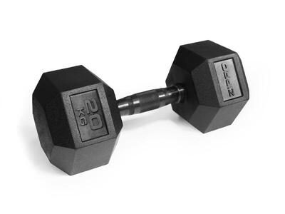 Zipro hex rubberen halter voor krachttraining