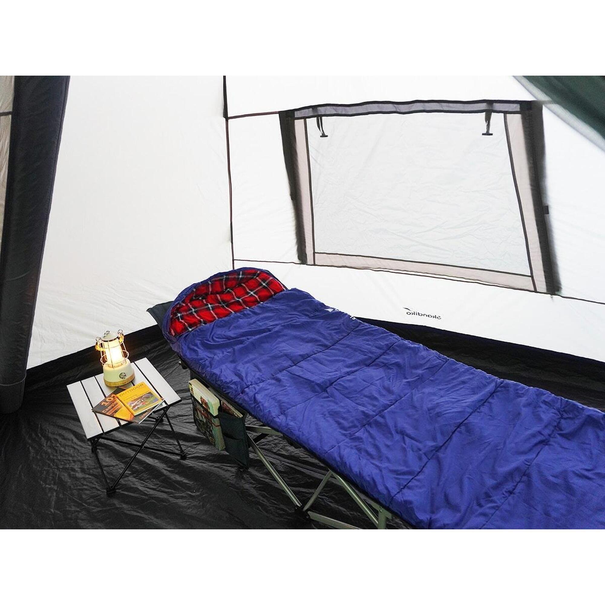 Kleine opvouwbare campingtafel Ruka - Aluminium - 56 x 41 x 40 cm - Draagtas 7/7