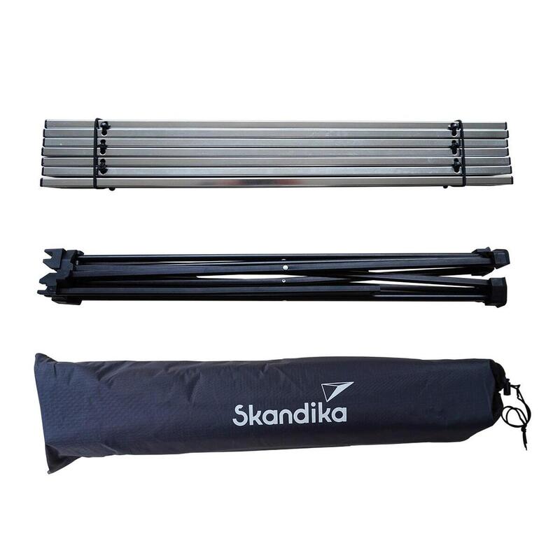 Mesa camping - Ruka M - alunimio - ligera y estable - hasta 20 kg de carga