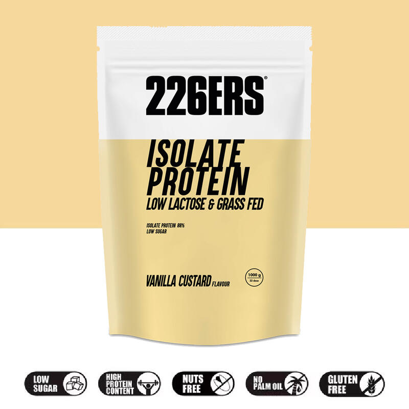 Batido proteico ISOLATE PROTEIN DRINK - Sabor vainilla 1Kg - 226ERS