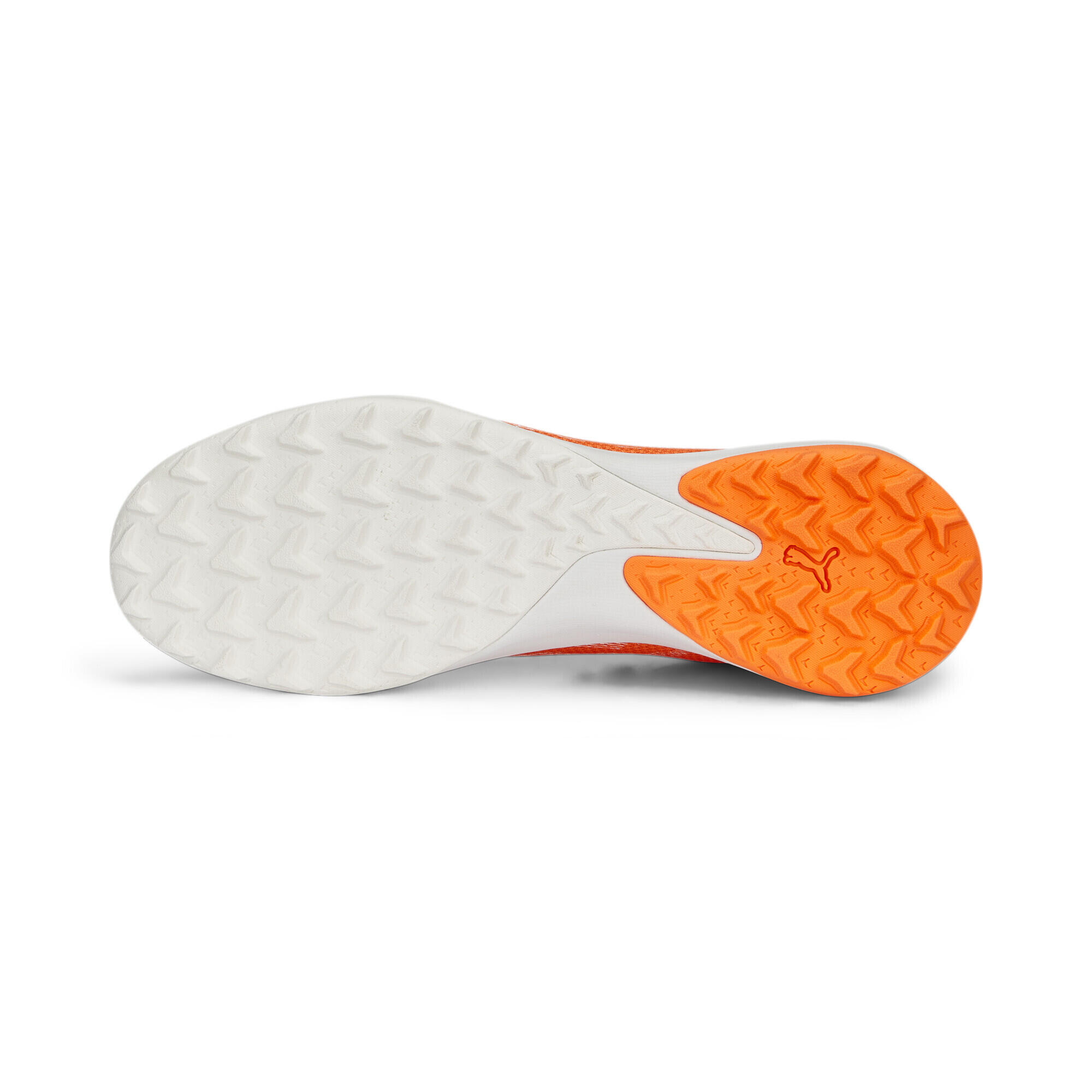 Scarpe da calcio ULTRA Match TT da uomo PUMA Ultra Orange White Blue Glimmer 7/7