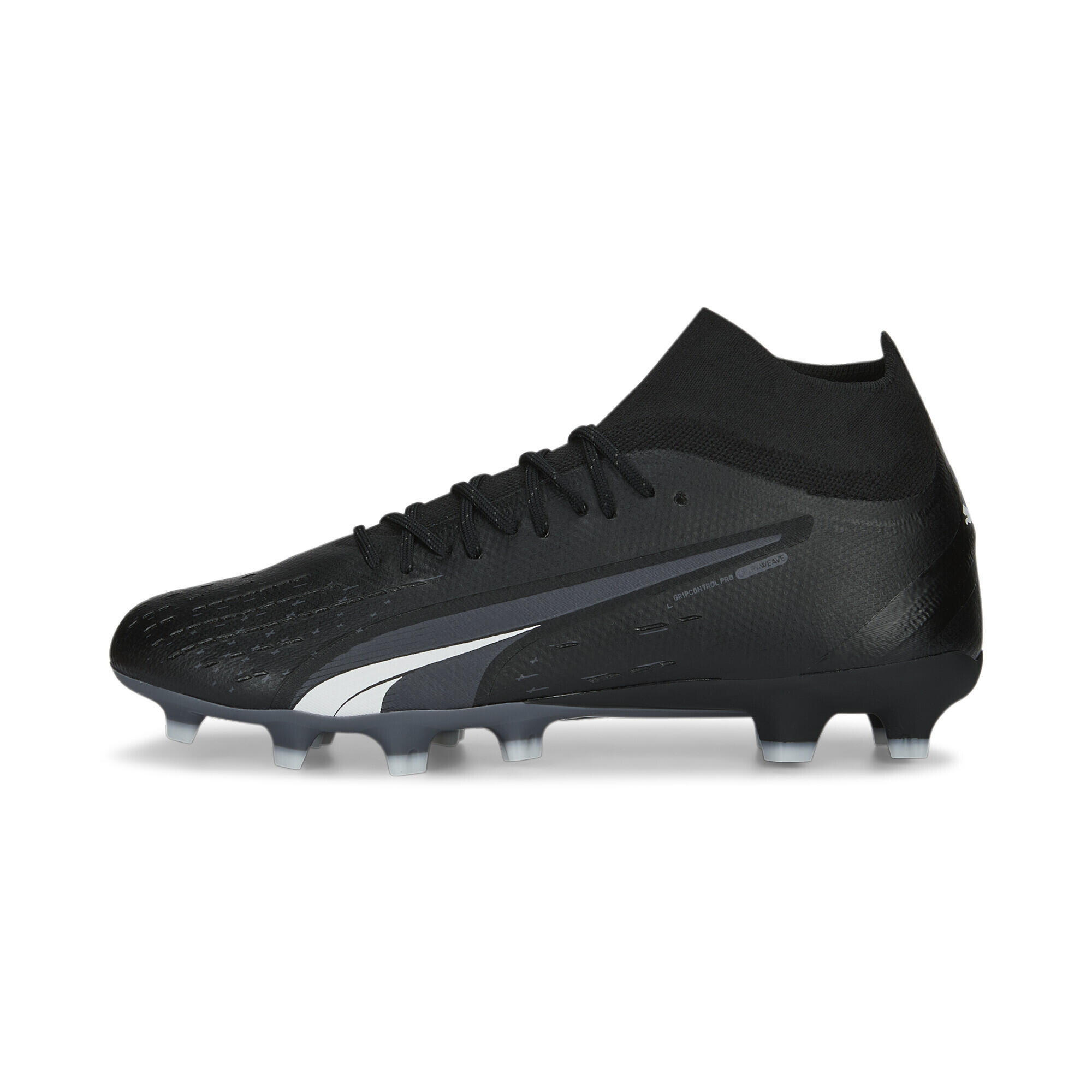 Scarpe da calcio ULTRA Pro FG/AG da uomo PUMA Black White 3/6