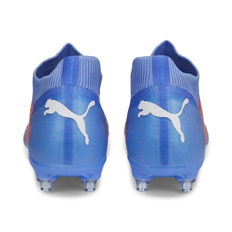 Botas de fútbol FUTURE Match MxSG PUMA Blue Glimmer White Ultra Orange