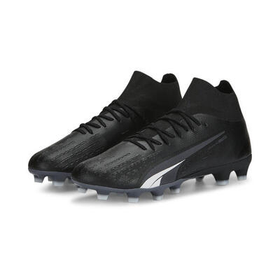 Scarpe da calcio ULTRA PRO FG/AG da uomo PUMA Black Asphalt Gray