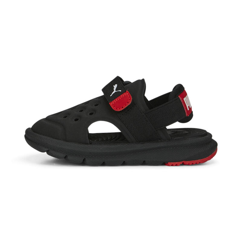 PUMA Evolve Sandalen Kinder PUMA Black White For All Time Red