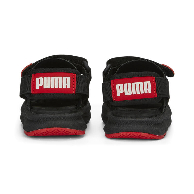 PUMA Evolve Sandalen Kinder PUMA Black White For All Time Red