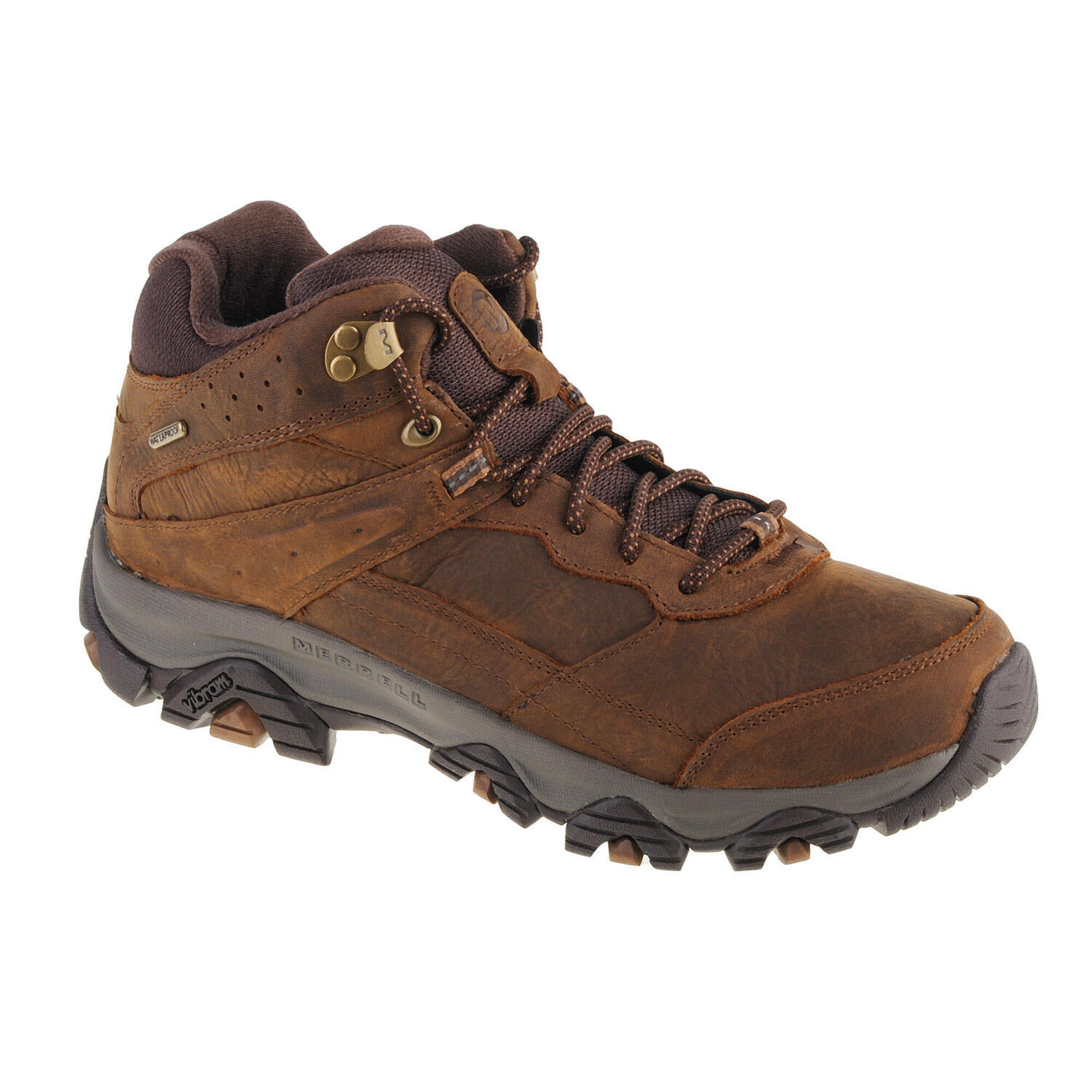 Sapatos de trekking Homem Merrell Adventure 3 Wp Castanho