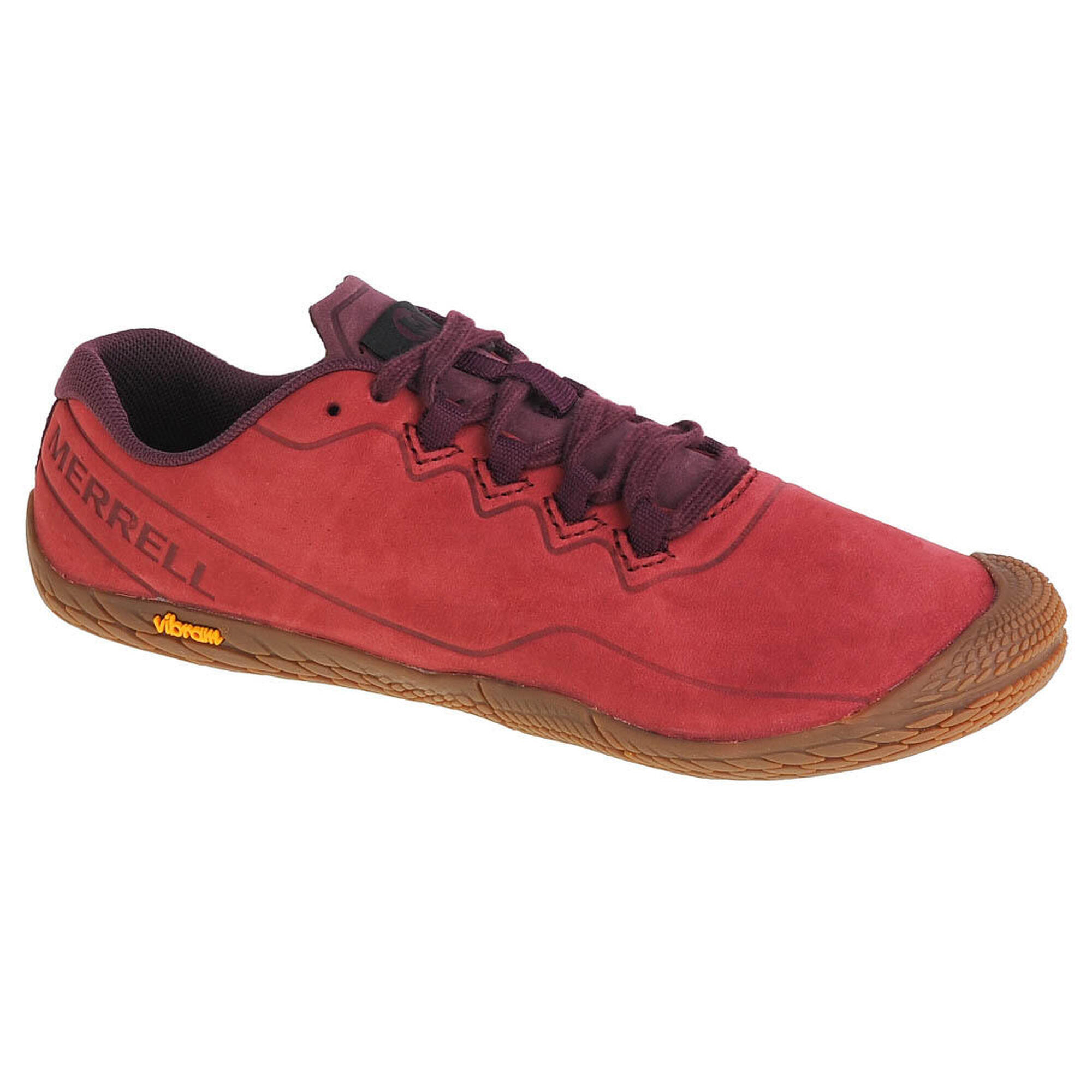 Merrell - Chaussures De Running Pour Femmes Merrell Vapor Glove 3 Luna Leather - Chaussures De Sport - Rouge - 38 - Decathlon