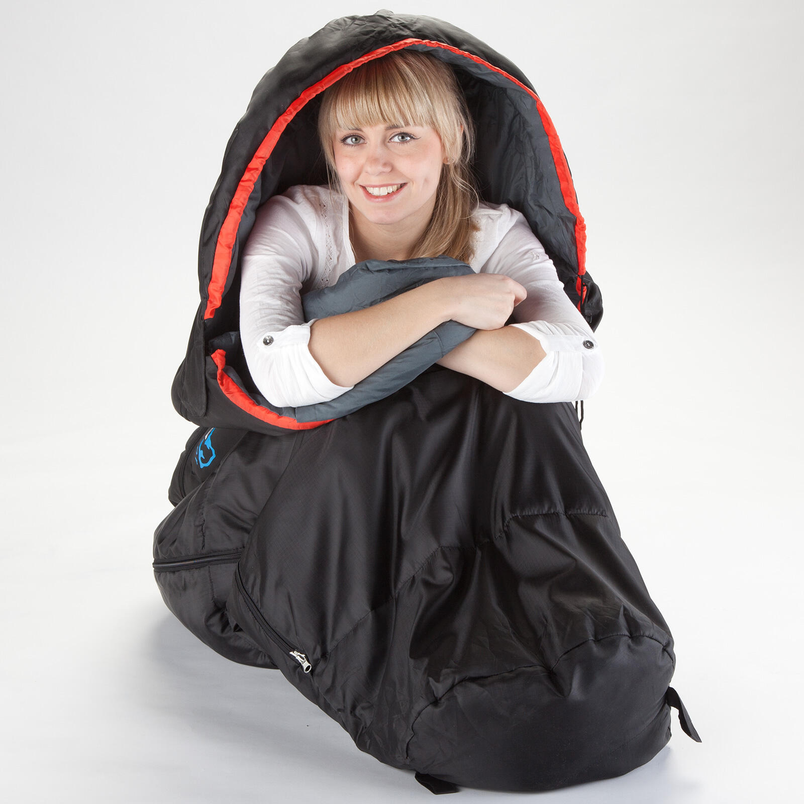 Saco dormir Alaska - Outdoor - hasta -10°C - acoplable - bolsa de transporte 5/7