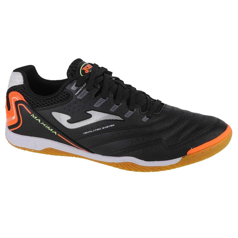 Zapatillas de Fútbol Sala fútbol hombre Alta Calidad Joma Maxs2301in, negro