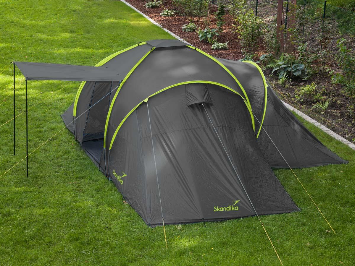 Daytona 6 - Tente de camping familiale dôme - 6 pers. - 530x370cm - anthra 3/8