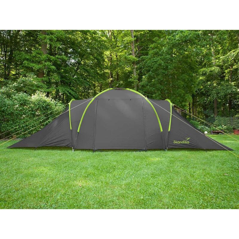 Daytona 6 - Tente de camping familiale dôme - 6 pers. - 530x370cm - anthra