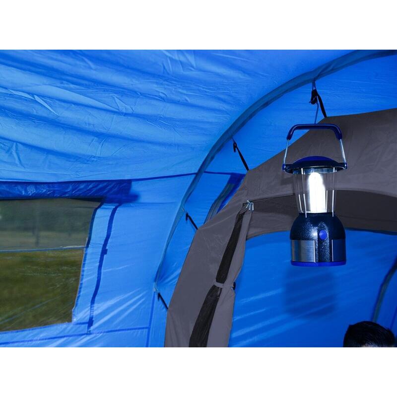 Tente Tunnel Kambo 4 - Tente camping 4 personnes - Cabine de couchage sombre