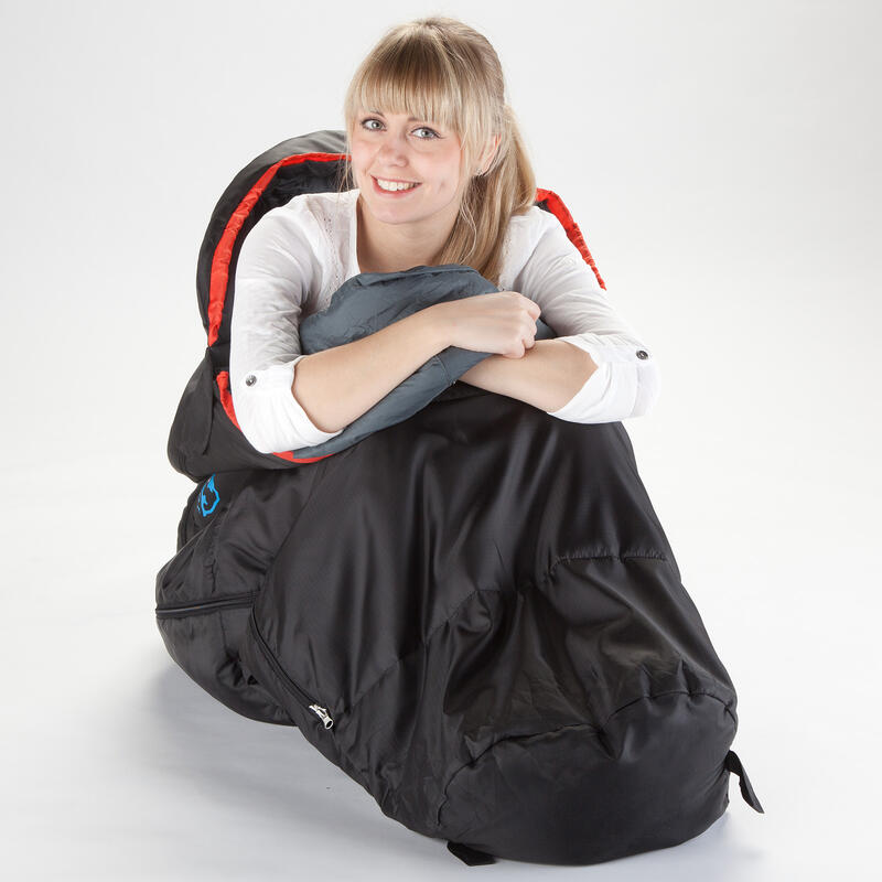 Saco dormir Alaska - Outdoor - hasta -10°C - acoplable - bolsa de transporte