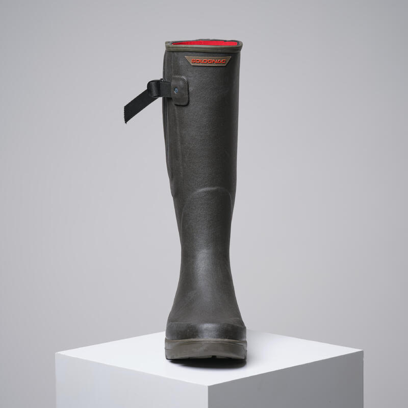 Seconde vie - Bottes Chaudes Caoutchouc Néoprène Soufflet Homme,... - TRÈS BON