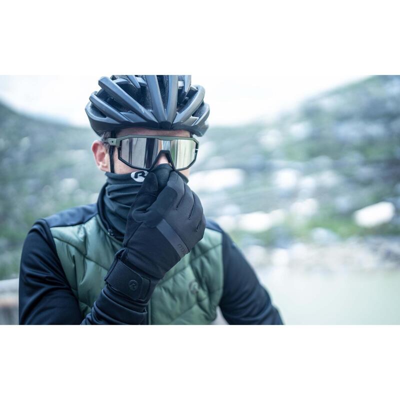 Guantes de ciclismo invierno térmicos impermeables Blurry Sharkskin Mooquer