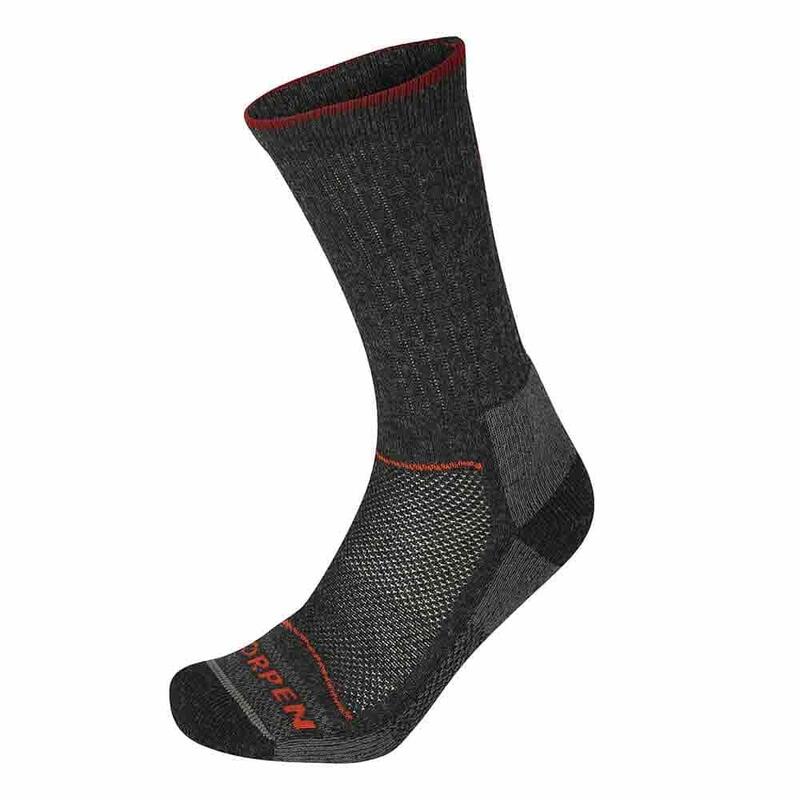 Merino Hiker Unisex Eco Hiking Socks (2 Pack) - Charcoal