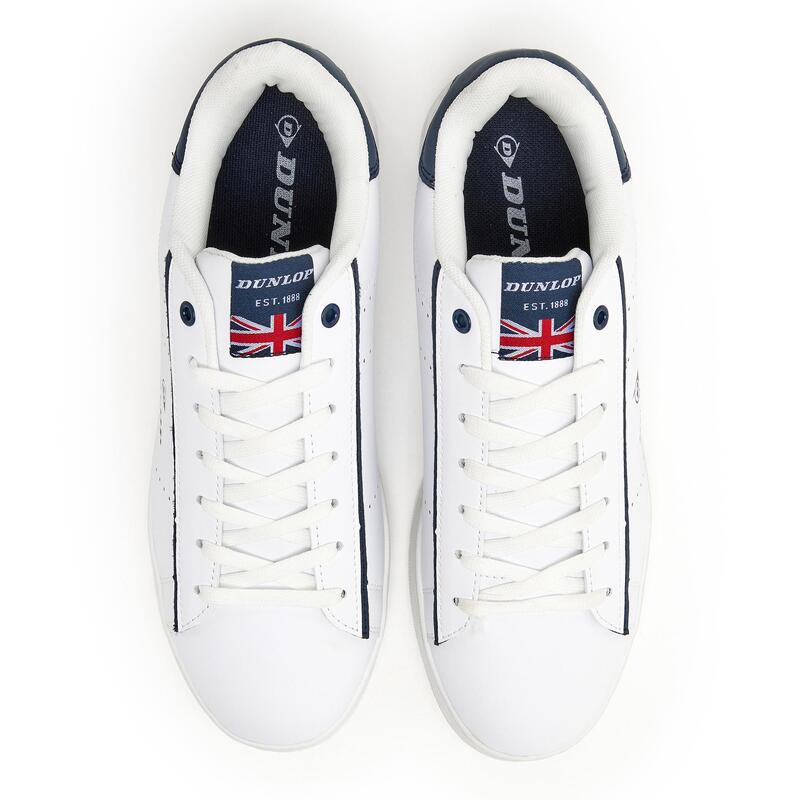 Zapatillas Caminar para Hombre Dunlop 35909 Blancas