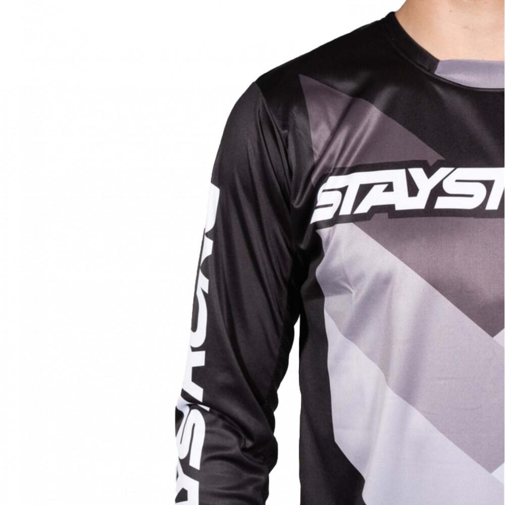Camiseta de Manga Larga Staystrong - Chevron Negro 5/5