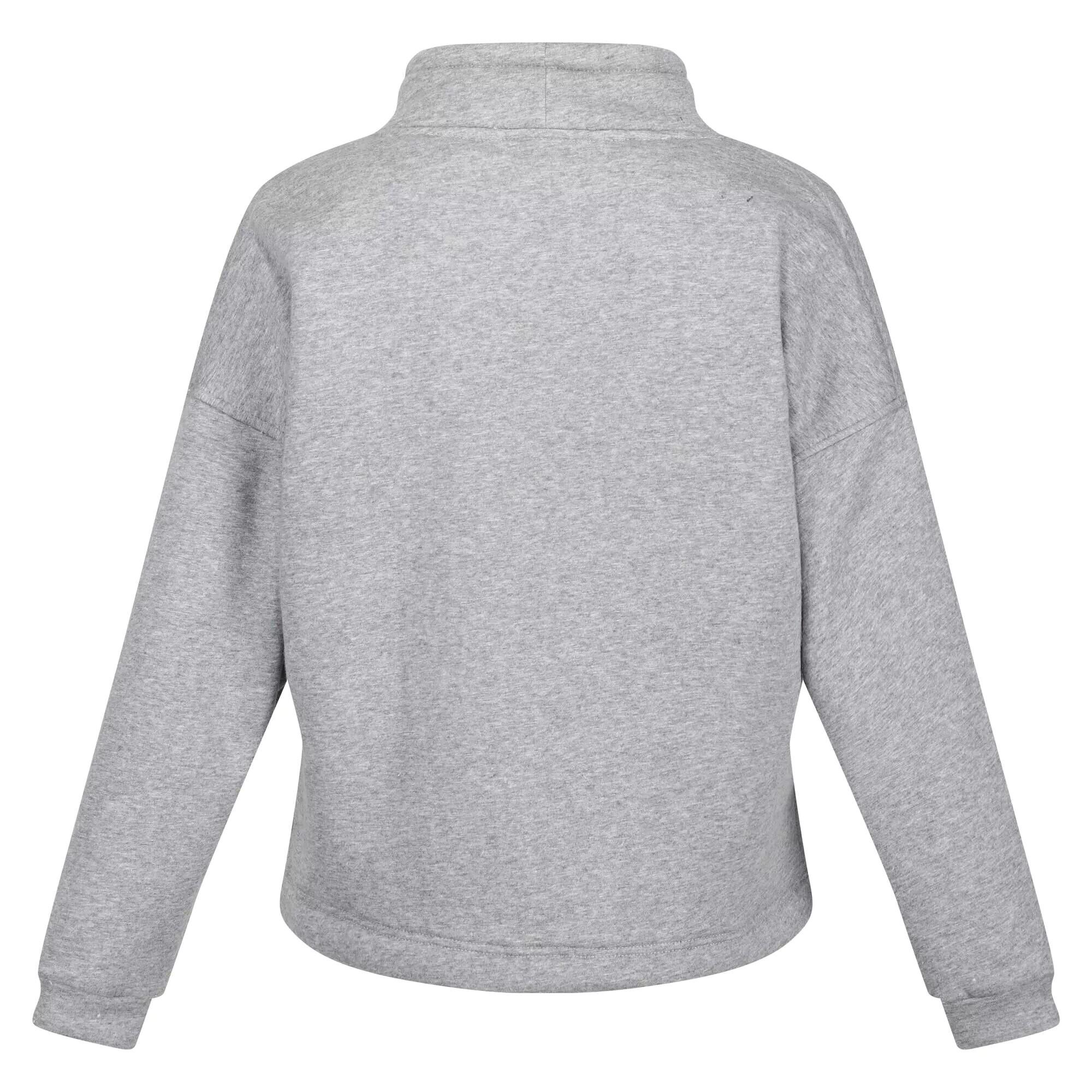 Womens/Ladies Janelle Marl Jersey Sweatshirt (Storm Grey) 2/5