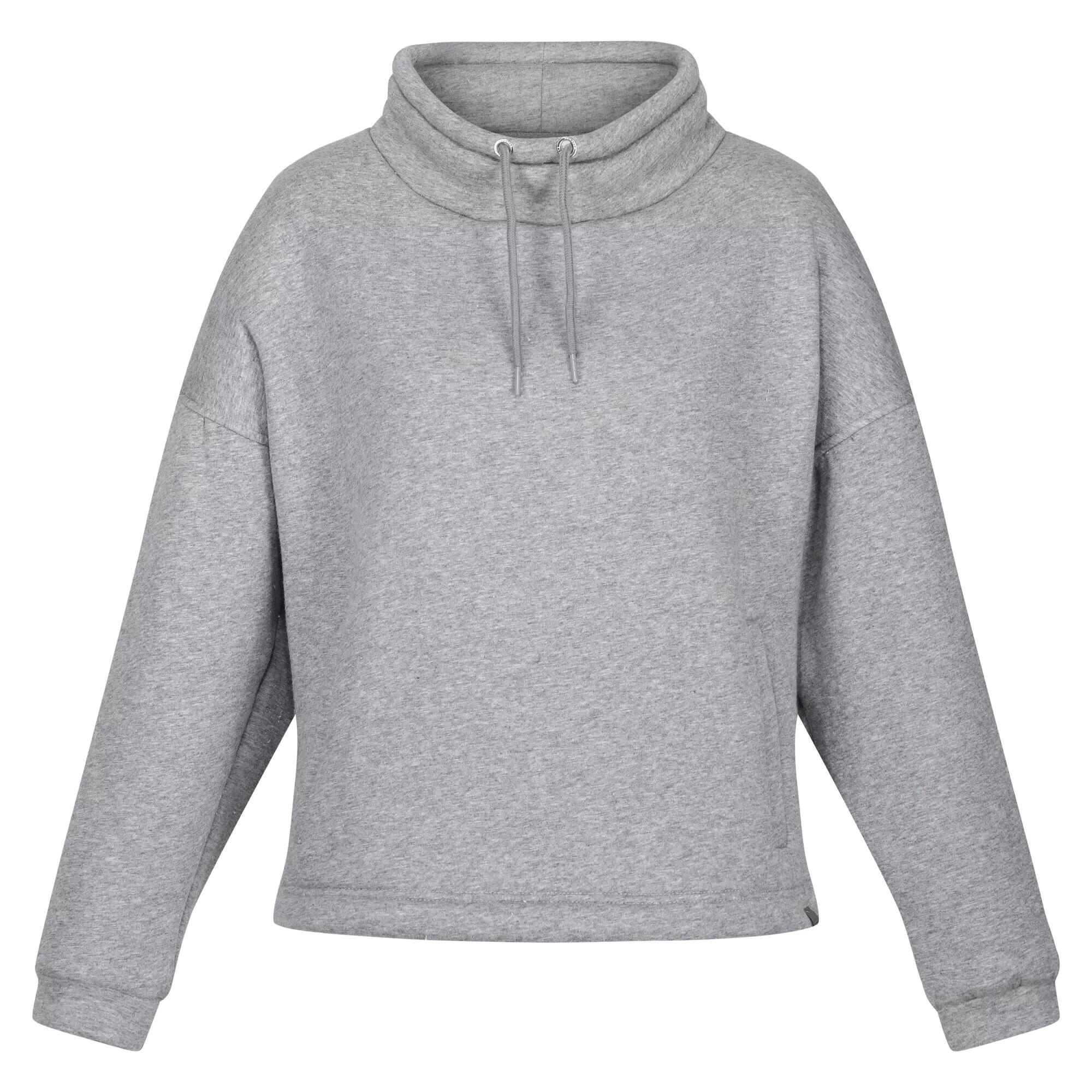 REGATTA Womens/Ladies Janelle Marl Jersey Sweatshirt (Storm Grey)