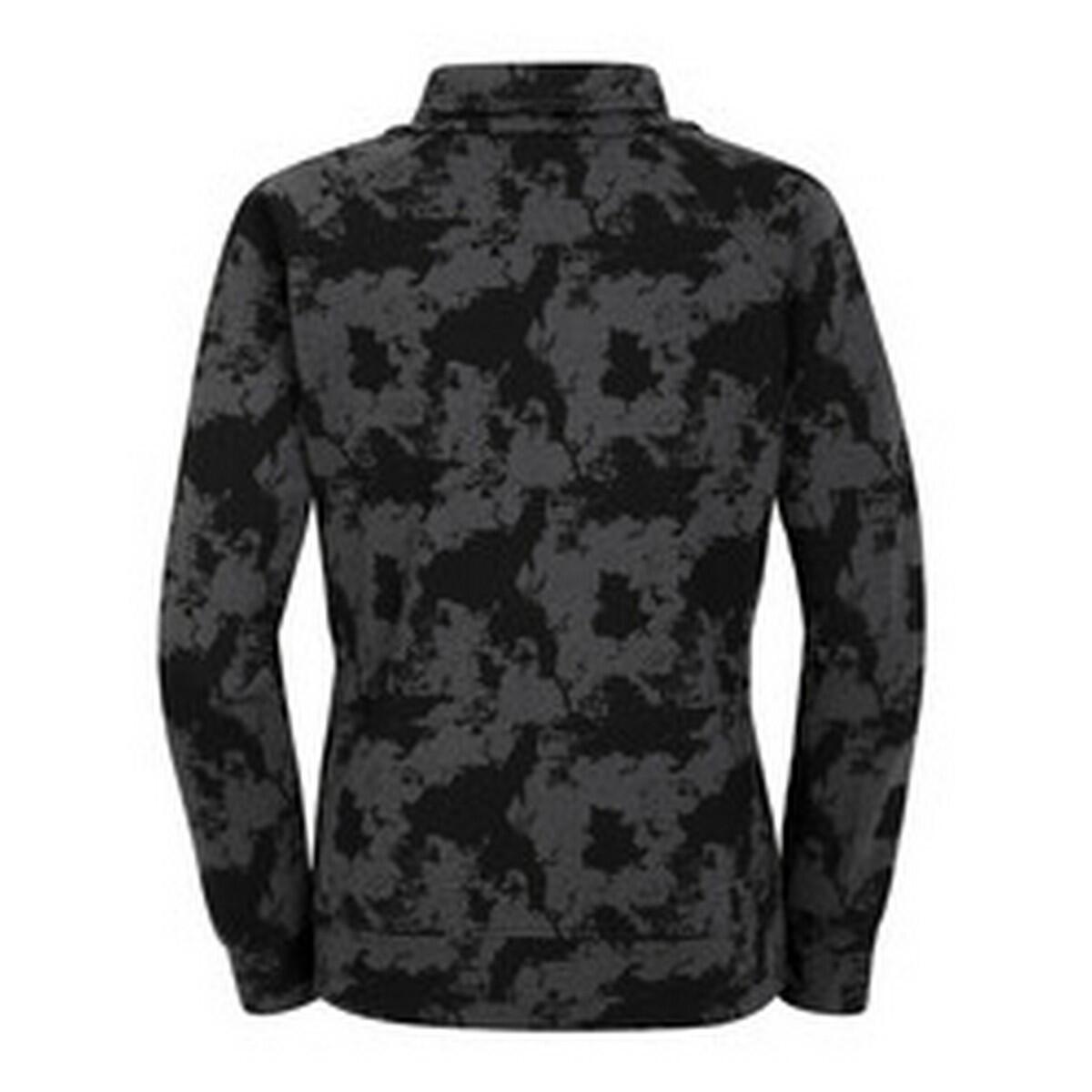 Womens/Ladies Offline Mirage Print Sweatshirt (Black) 2/4