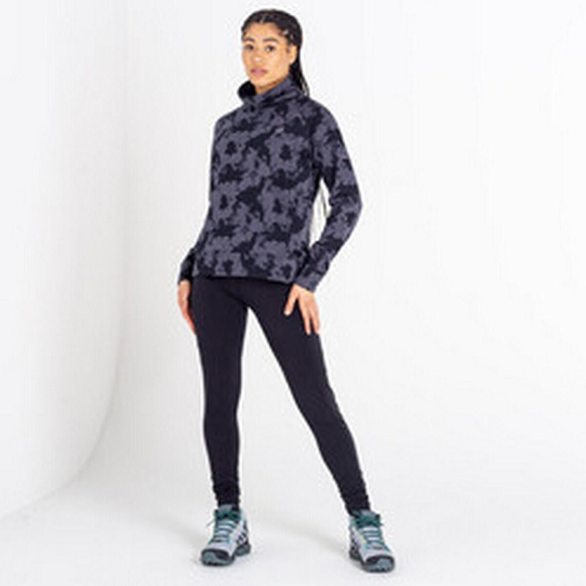 Womens/Ladies Offline Mirage Print Sweatshirt (Black) 3/4