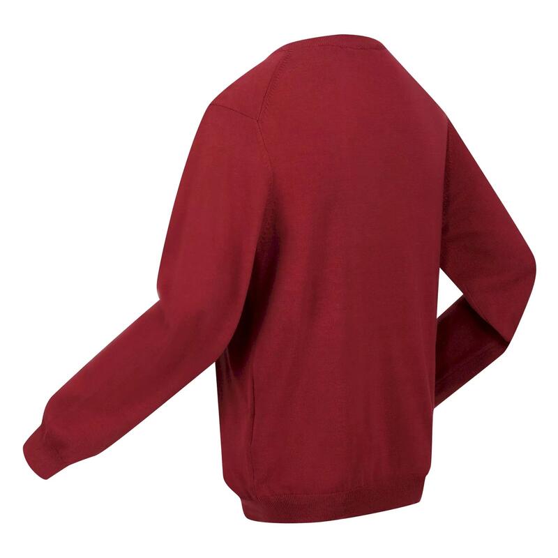 "Kaelen" Pullover Jerseyware für Herren Syrah Rot