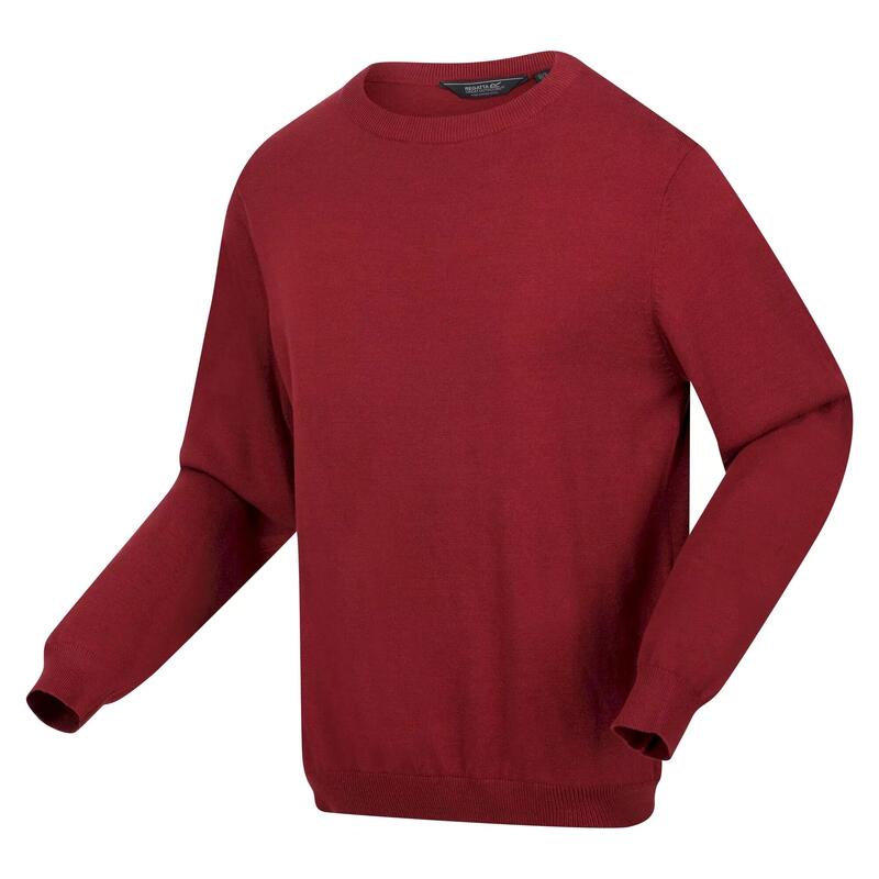 "Kaelen" Pullover Jerseyware für Herren Syrah Rot