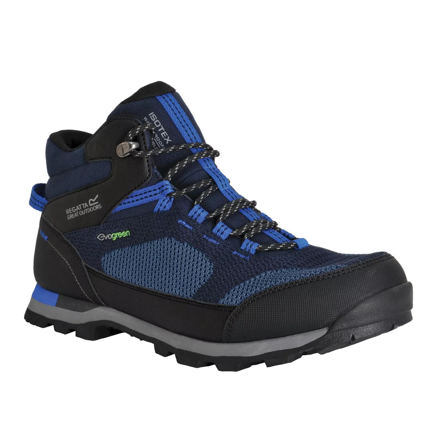 Mens Blackthorn Evo Walking Boots (Navy/Sky Diver Blue) 1/3