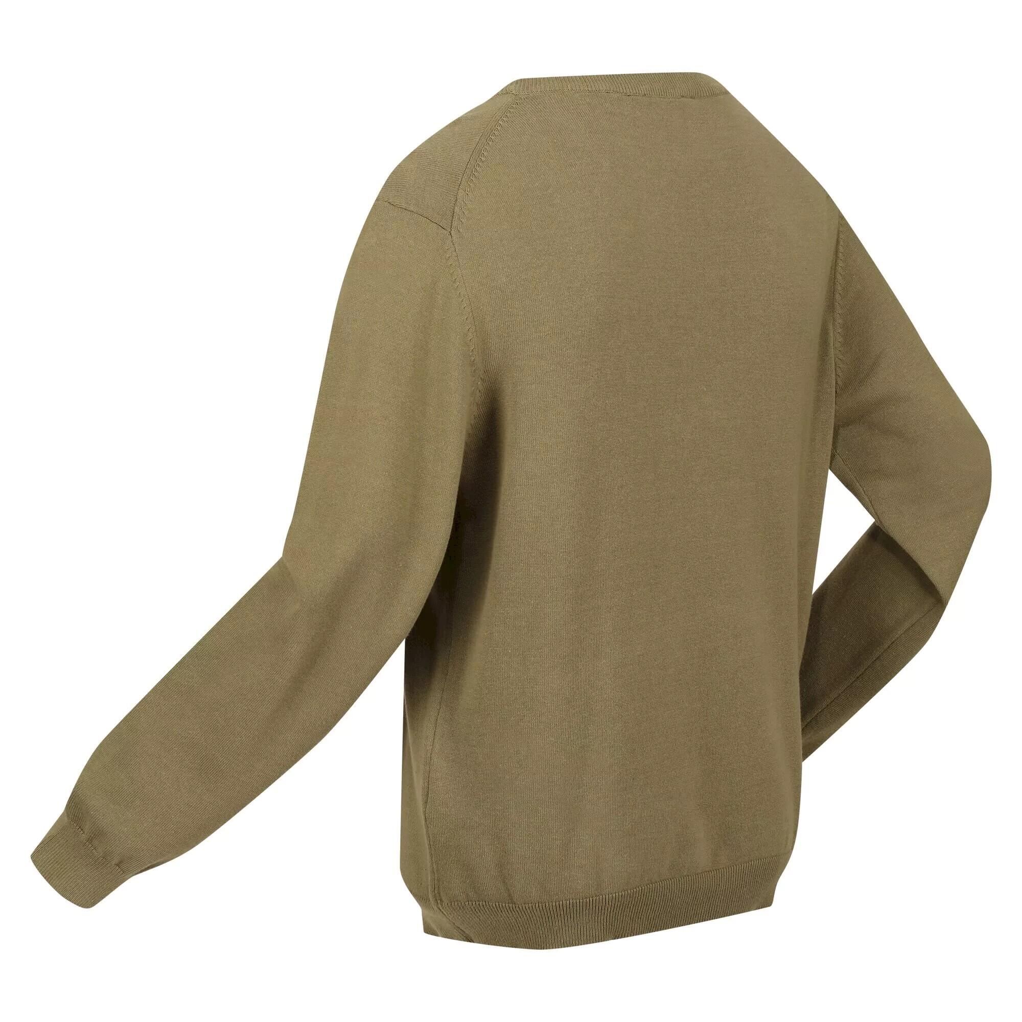 Mens Kaelen Knitted Jersey Jumper (Capulet) 4/5