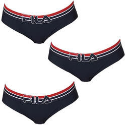 3x slip fila bleu marine