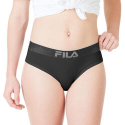 Sportslip, fila katoen, zwart