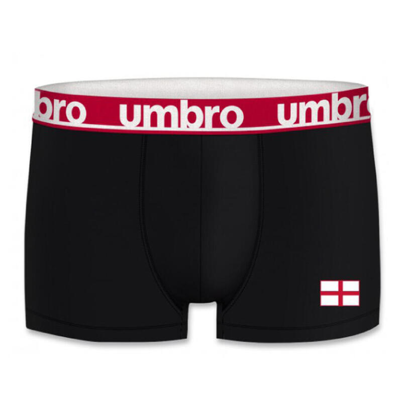 Boxer ondergoed Umbro Eurocopa voetbal 2021 Engeland kleur zwart