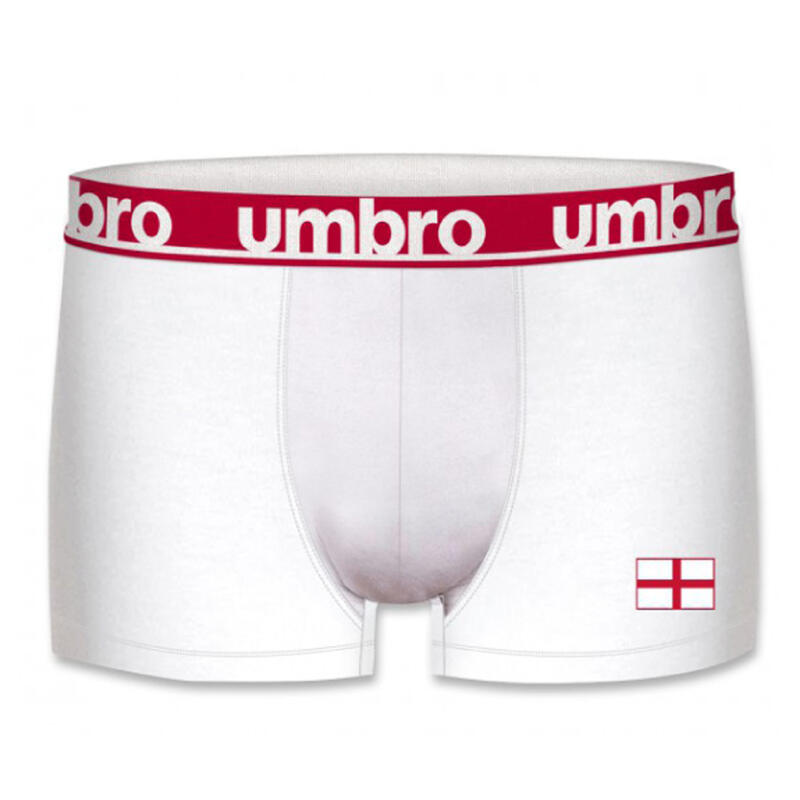 Boxer ondergoed Umbro Eurocopa Soccer 2021 Engeland White