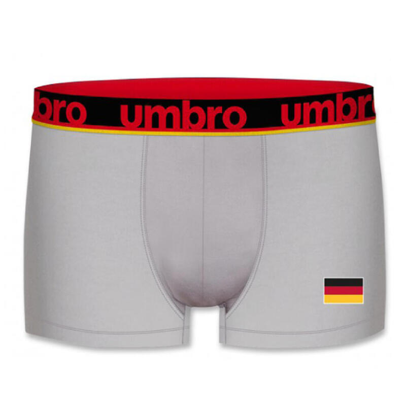 Boxer sous-vêtements Umbro Eurocopa Soccer 2021 Grey Grey Couleur