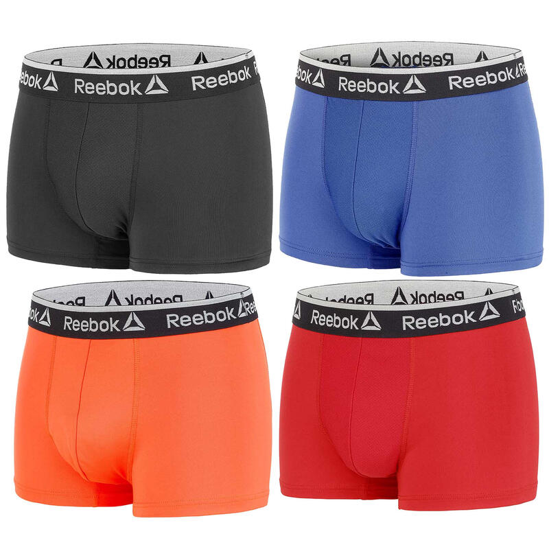 Set 4 boxershorts Reebok - 4 kleuren