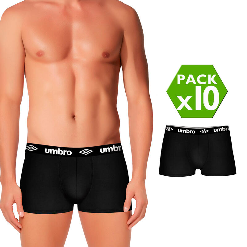 Pack de sous-vêtements 10 Umbro en noir