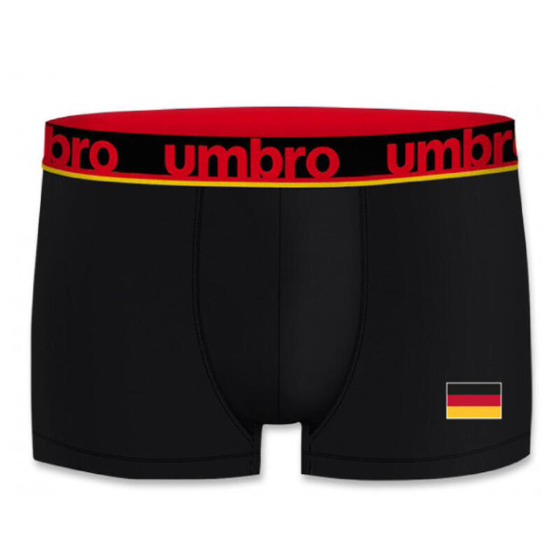 Boxer sous-vêtements Umbro Eurocopa Football 2021 Allemagne Black