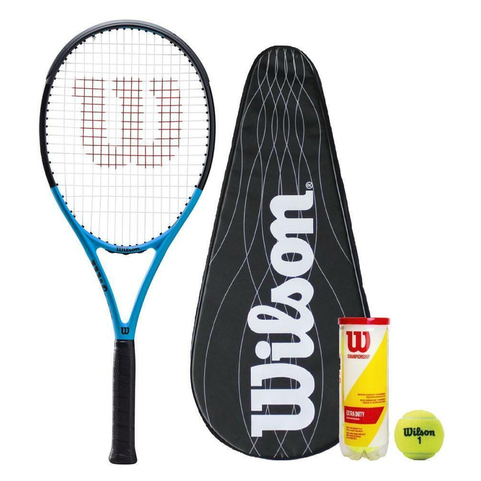 Wilson Ultra Tour XP 103 Tennis Racket + Cover and 3 Tennis Balls 1/1