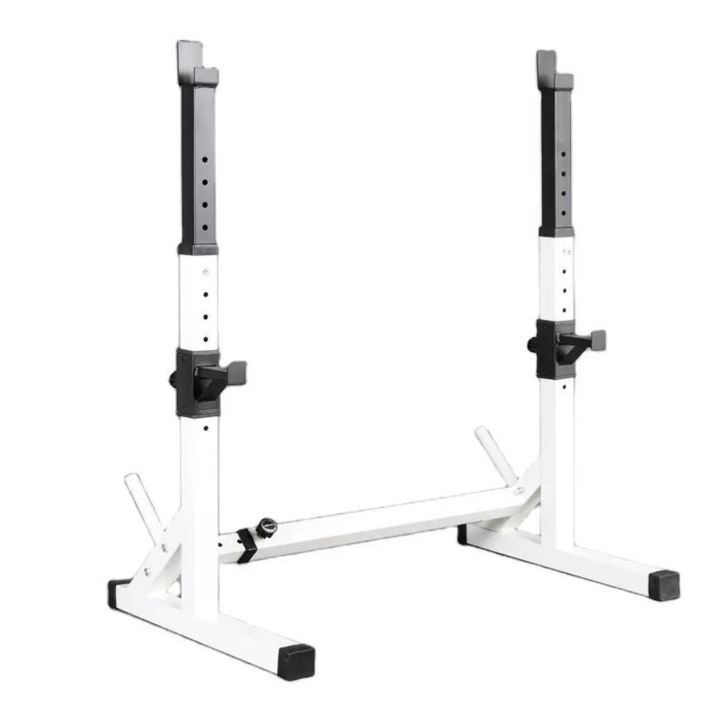 Rack Réglable Squat Blanc Fitness Tech 2/6