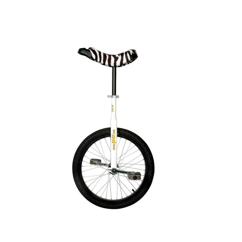 Monocycle jante alu selle zèbre pneu noir QU-AX Luxus 20"