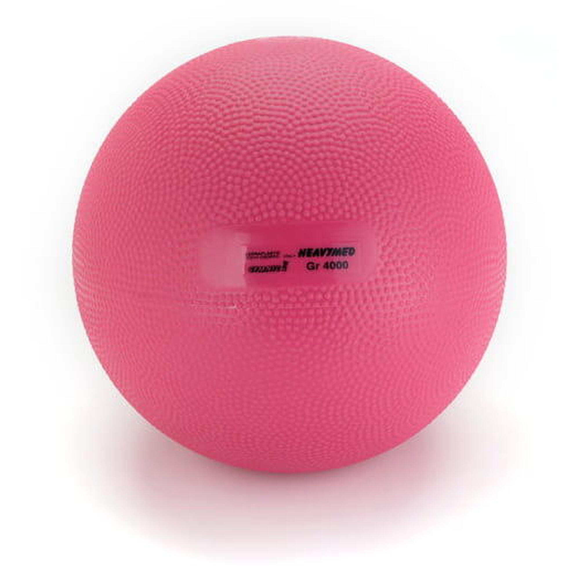 Gymnic Medecine ball "Heavymed", 4000 g, ø 20 cm, magenta