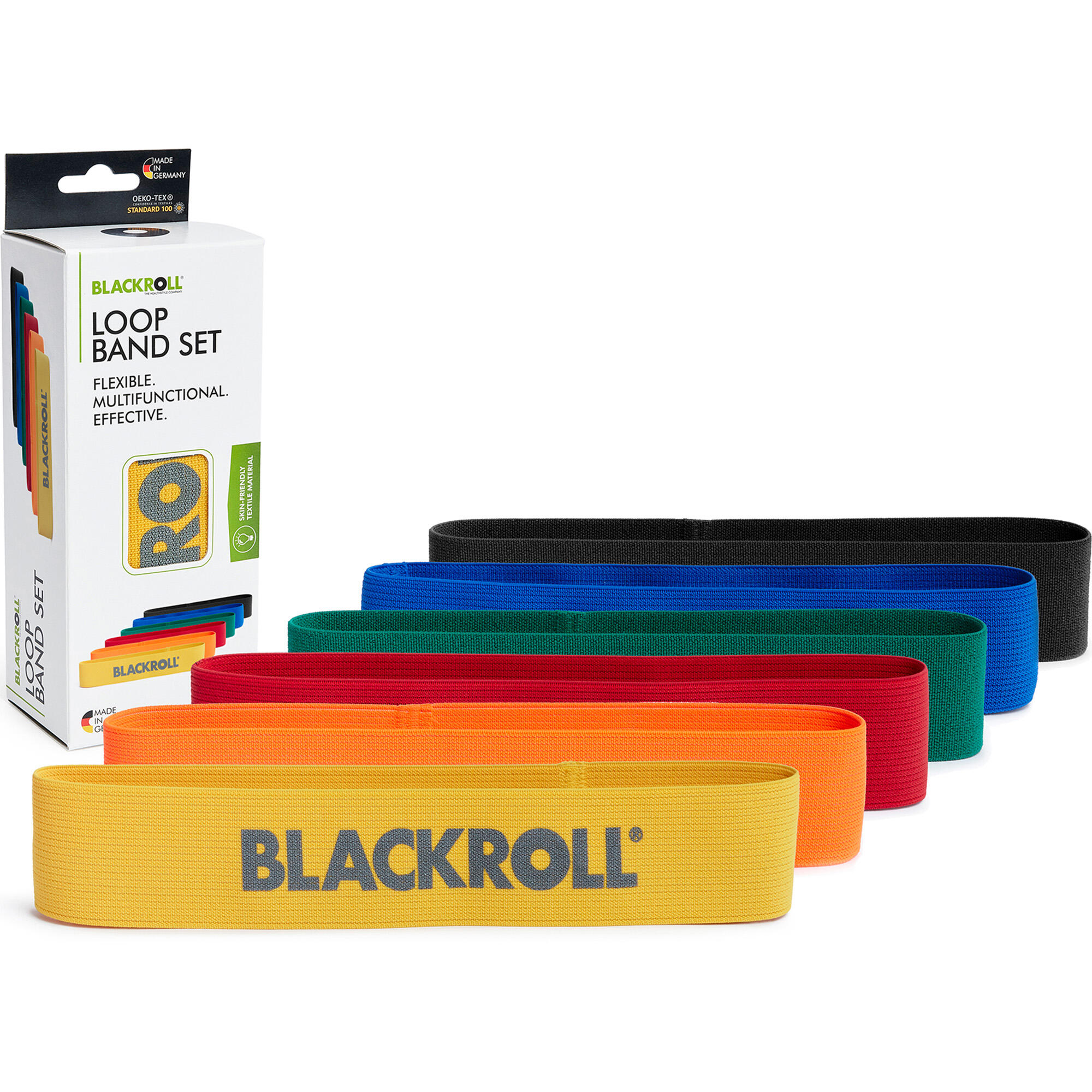 Blackroll Kit endless belts, Set of 6