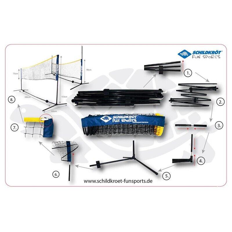 Schildkröt Funsports "Kombi" net kit