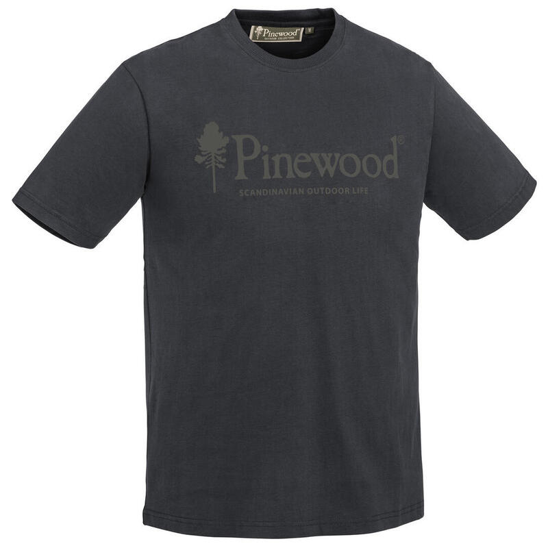 Pinewood T-Shirt Outdoor Life - Bleu Marine (5445)
