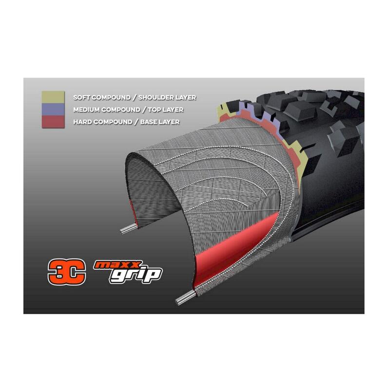 Cubierta Tubeless Ready Aro Plegable 27,5x2,40/61-584 TPI 60 MAXXIS Shorty