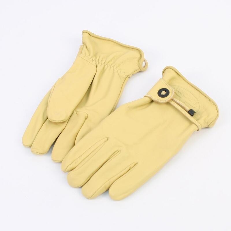 Longhorn Gants en cuir - Jaune désert